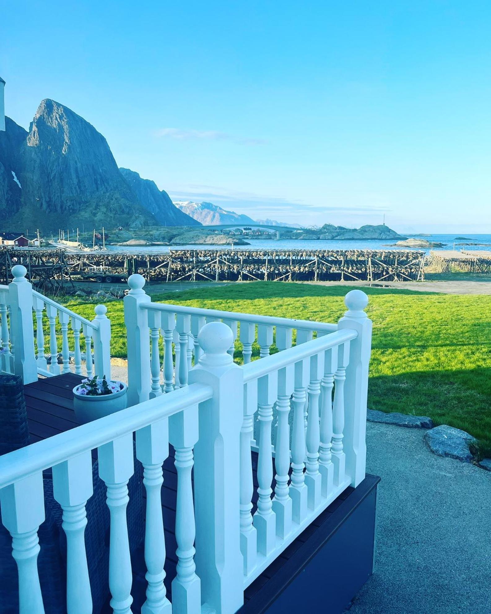 Lofoten Suite Apartments - Rostad Retro Rorbuer ไรเนอ ภายนอก รูปภาพ